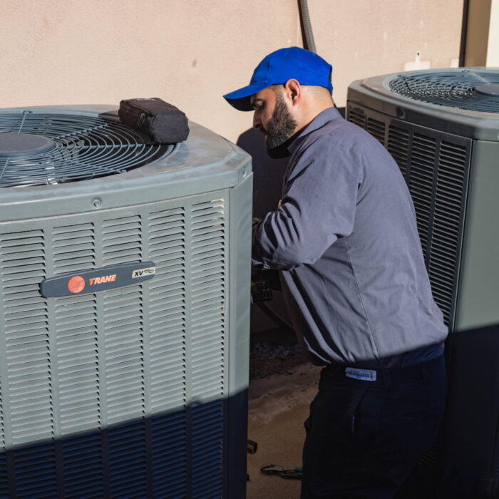 aaa cooling mechanic checking ac scaled